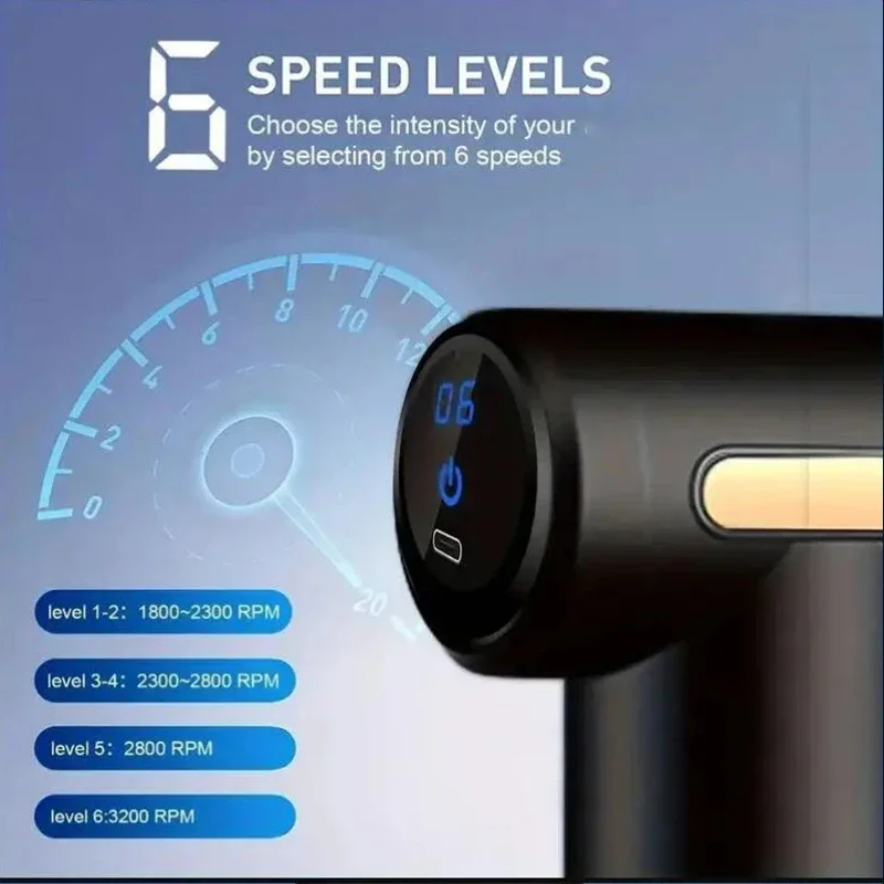 Portable Fascial Massage Gun E - Health Wellness 评论和价格