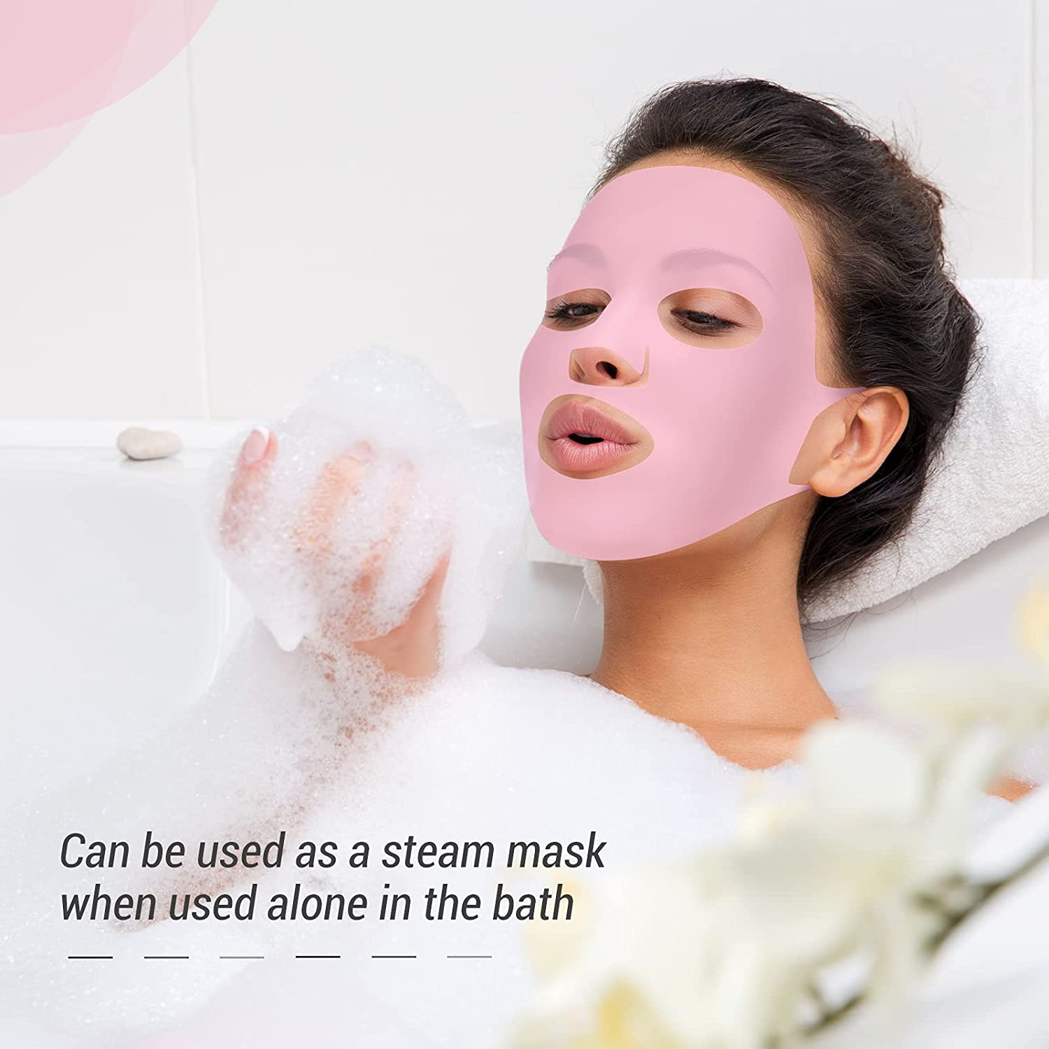 Reusable Silicone Face Mask Ho - Health Wellness 评论和价格